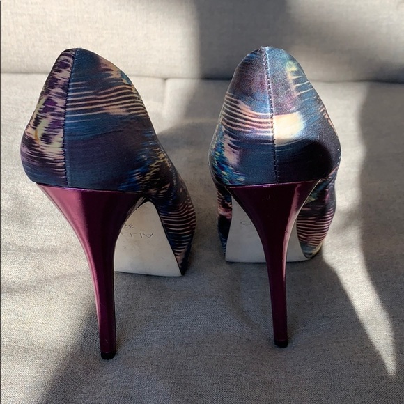 Purple ALDO open toe high heels - Picture 4 of 6